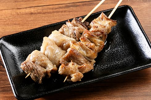 名物!A5牛和牛カルビ使用 牛すじ串