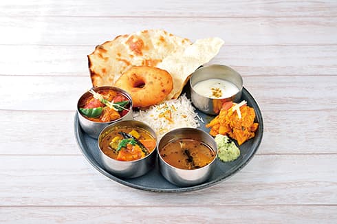 エスニックなワンプレート♪ 南インドプレート