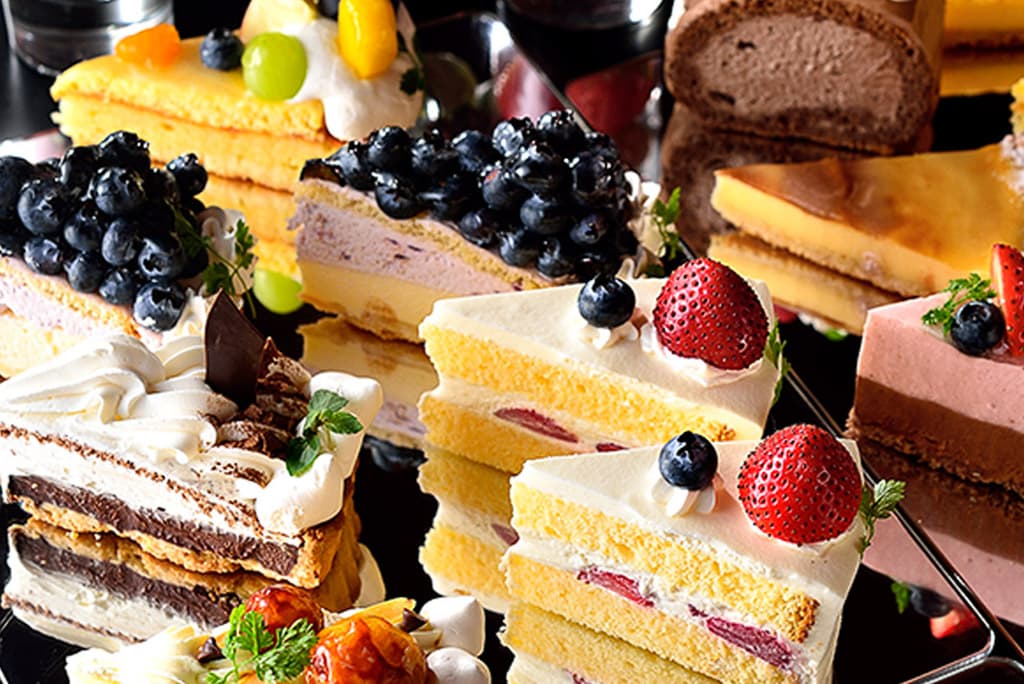 専属パティシエが贈る手作りケーキの数々