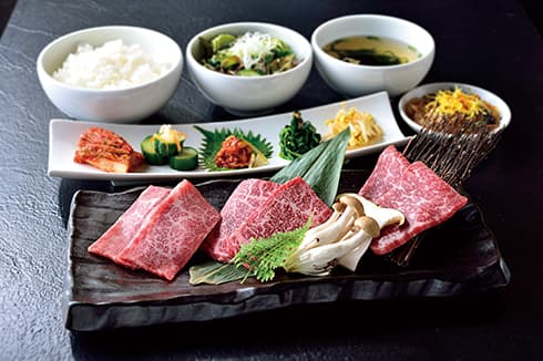 黒毛和牛御膳・上赤身焼肉膳