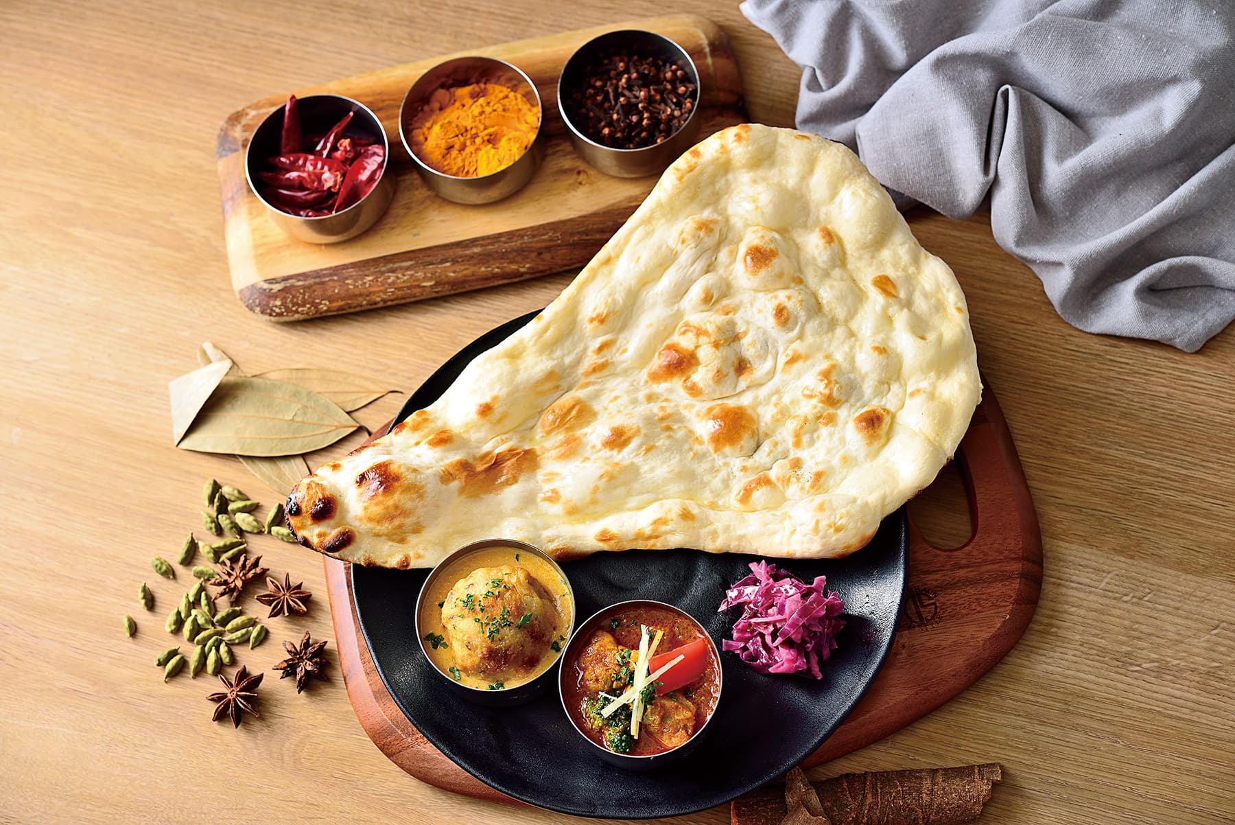 人気No.1 カリーが選べる!2種のカリープレート