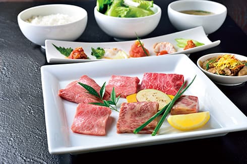 黒毛和牛御膳・特上焼肉膳